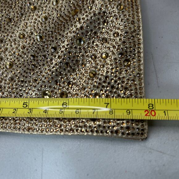 INC International Concepts SeveriaF5 Jeweled Knee High Boot Gold Women 7M NWB - Picture 13 of 14